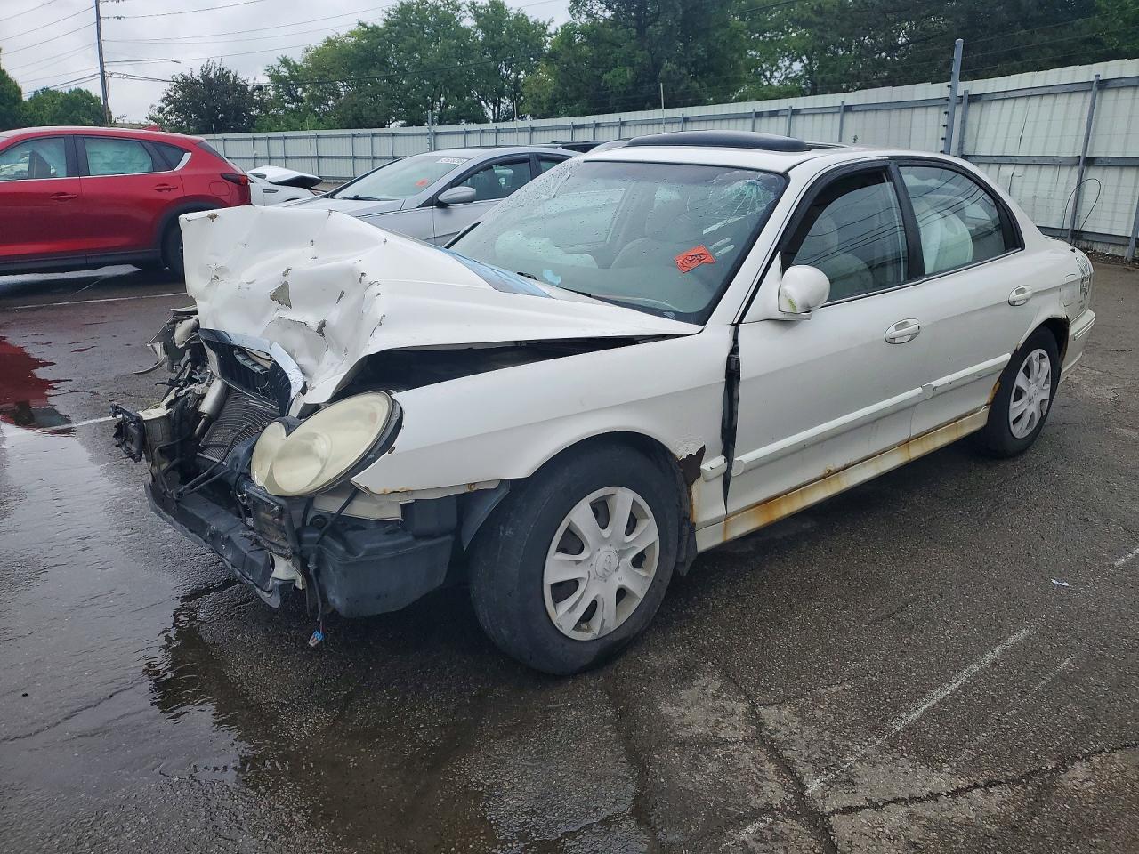 2004 Hyundai Sonata VIN KMHWF25S04A980887 photo 1