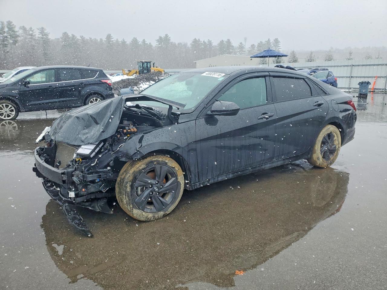 2021 Hyundai Elantra VIN 5NPLM4AGXMH001606 photo 1