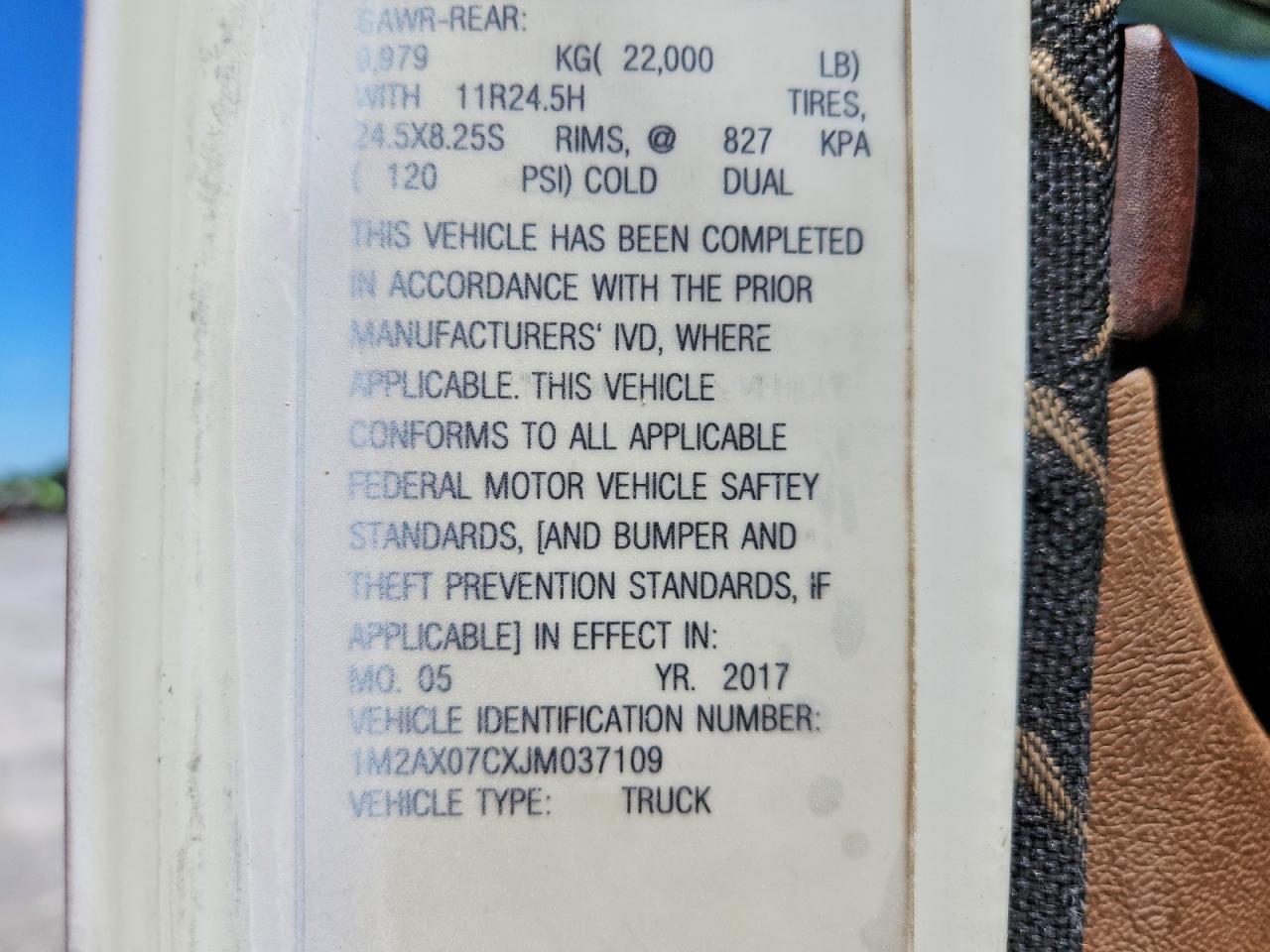 2018 MACK All other VIN 1M2AX07CXJM037109 photo 10