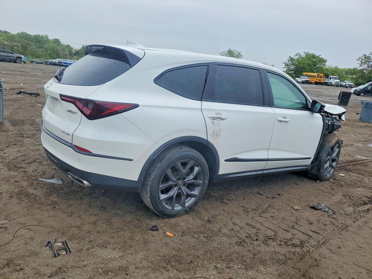 2022 Acura Mdx VIN 5J8YE1H09NL023492 photo 3