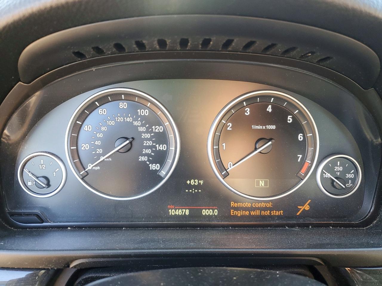 2013 BMW 5 series VIN WBAFR9C52DDX80431 photo 9