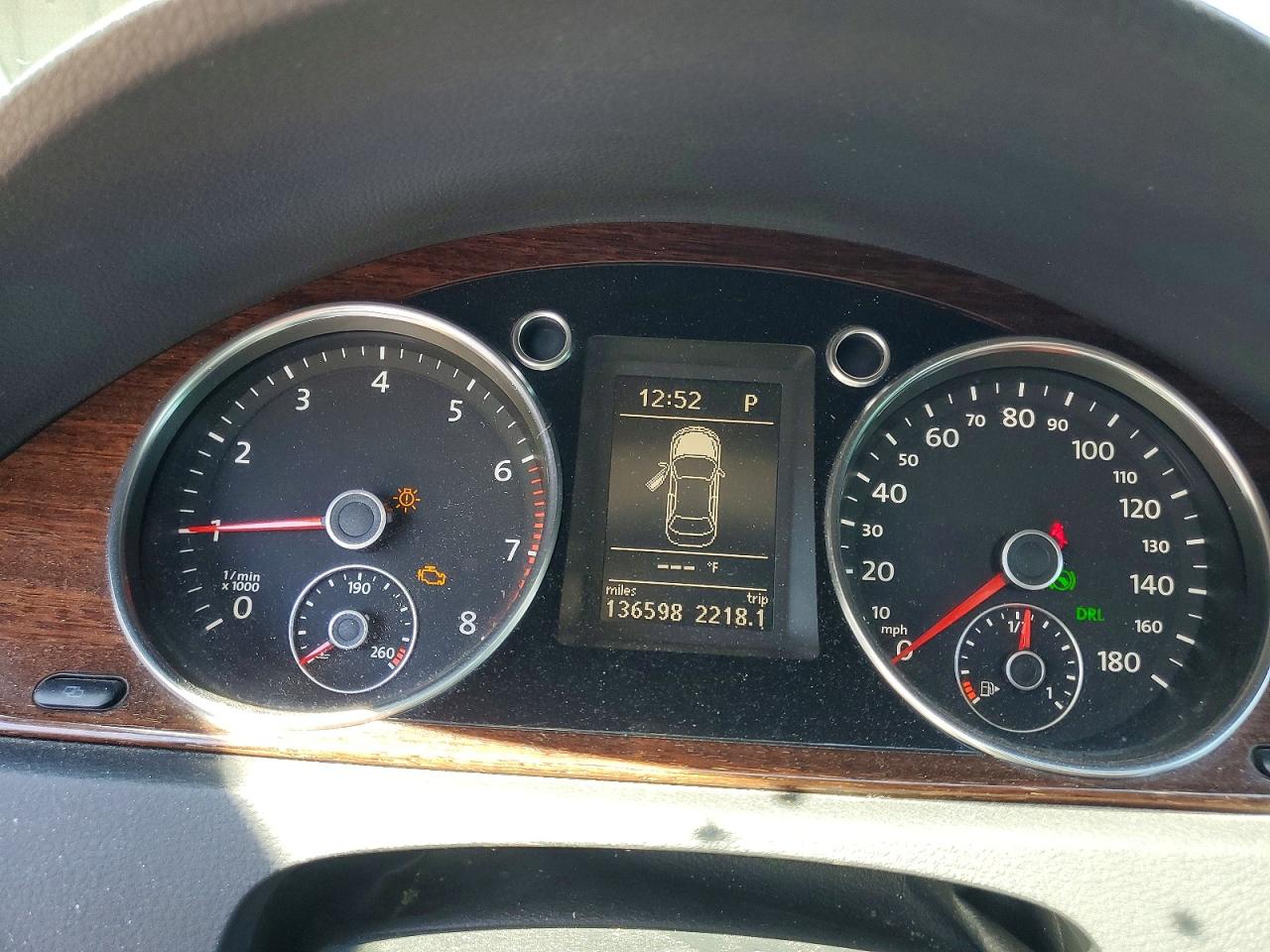 2012 VOLKSWAGEN Cc VIN WVWHP7AN5CE546205 photo 9