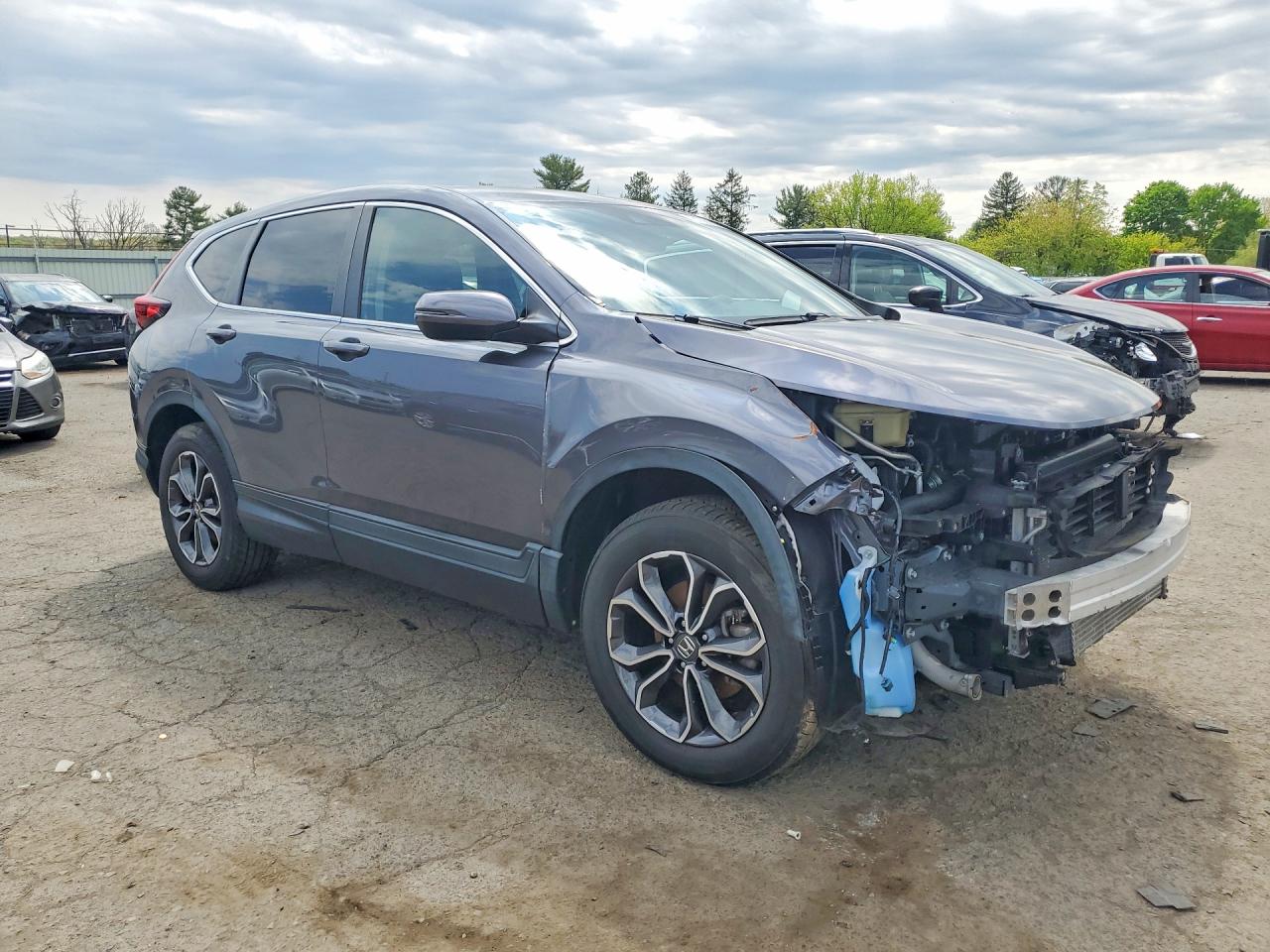 2021 HONDA Crv VIN 2HKRW2H80MH631688 photo 4
