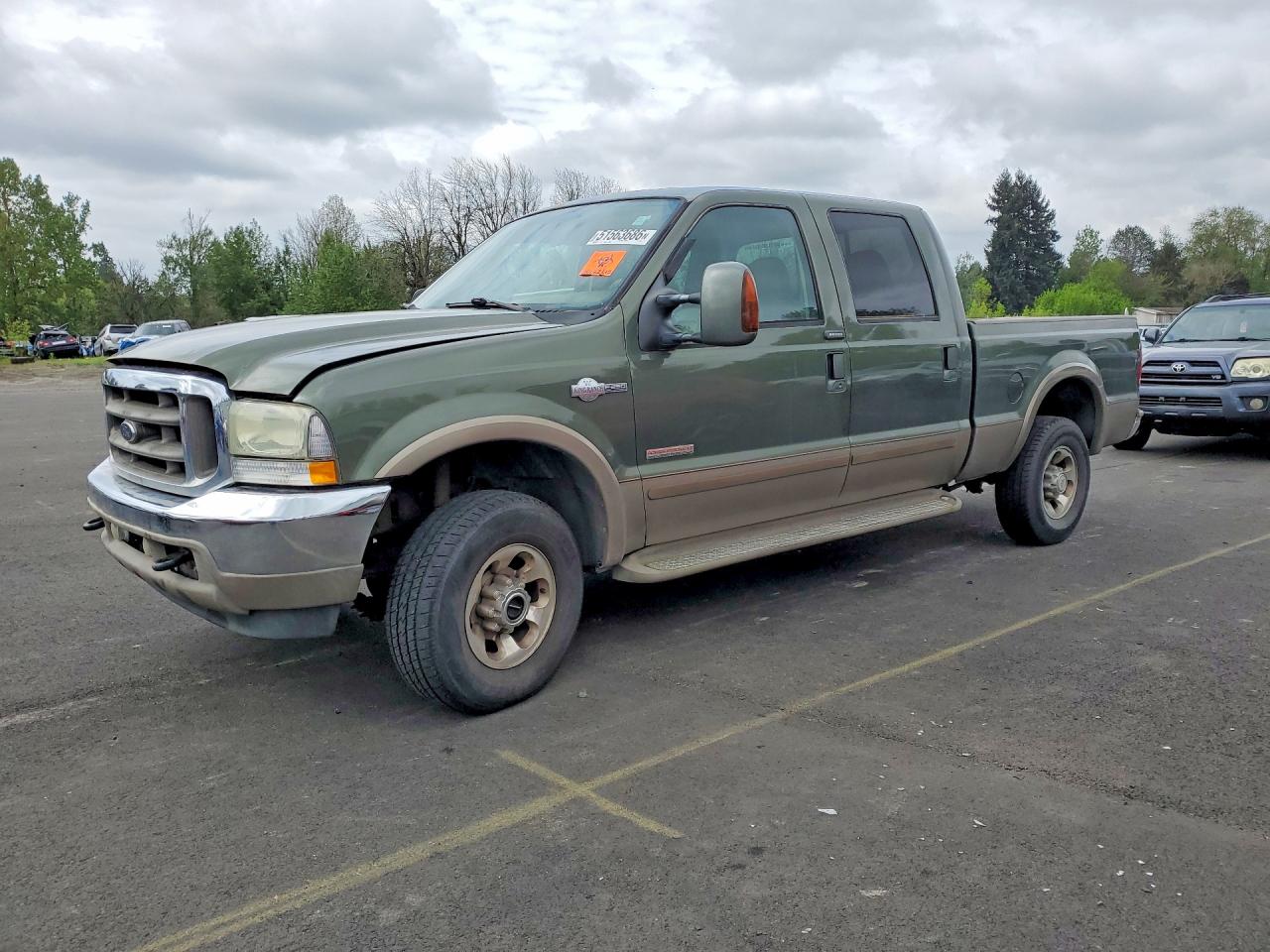 2004 Ford F250 VIN 1FTNW21P34EA44594 photo 1