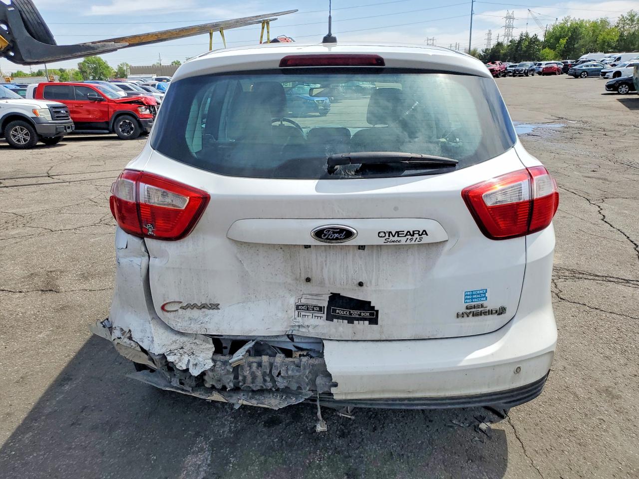 2013 Ford Cmax VIN 1FADP5BU1DL511687 photo 6