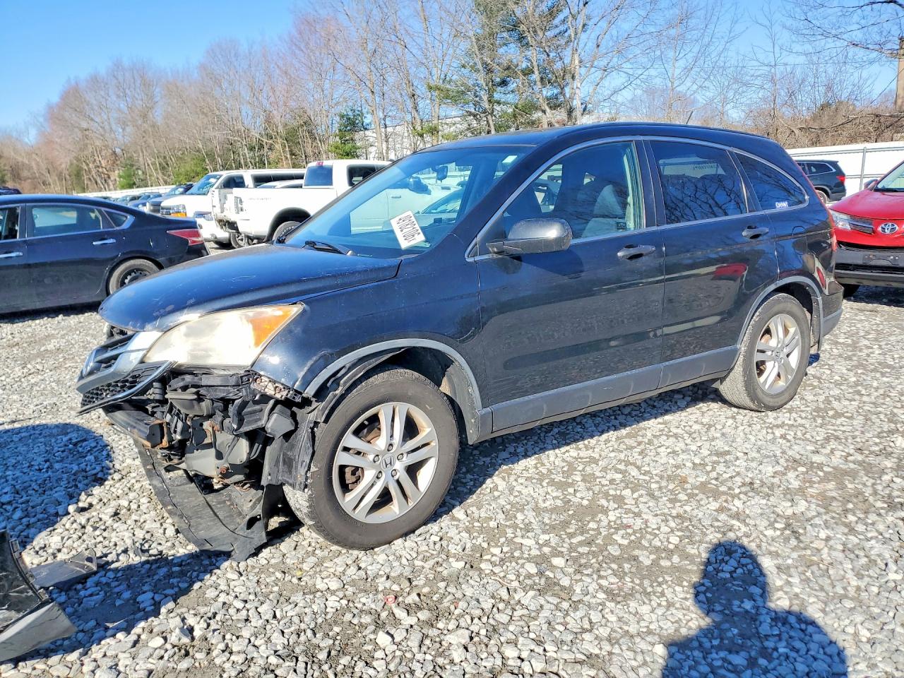 2011 Honda Crv VIN JHLRE4H57BC004583 photo 1