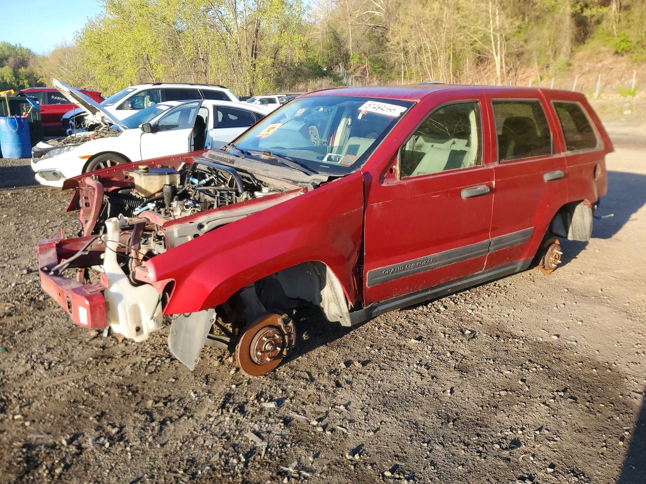 2005 Jeep Grand cher VIN 1J4GR48K85C541489 photo 1