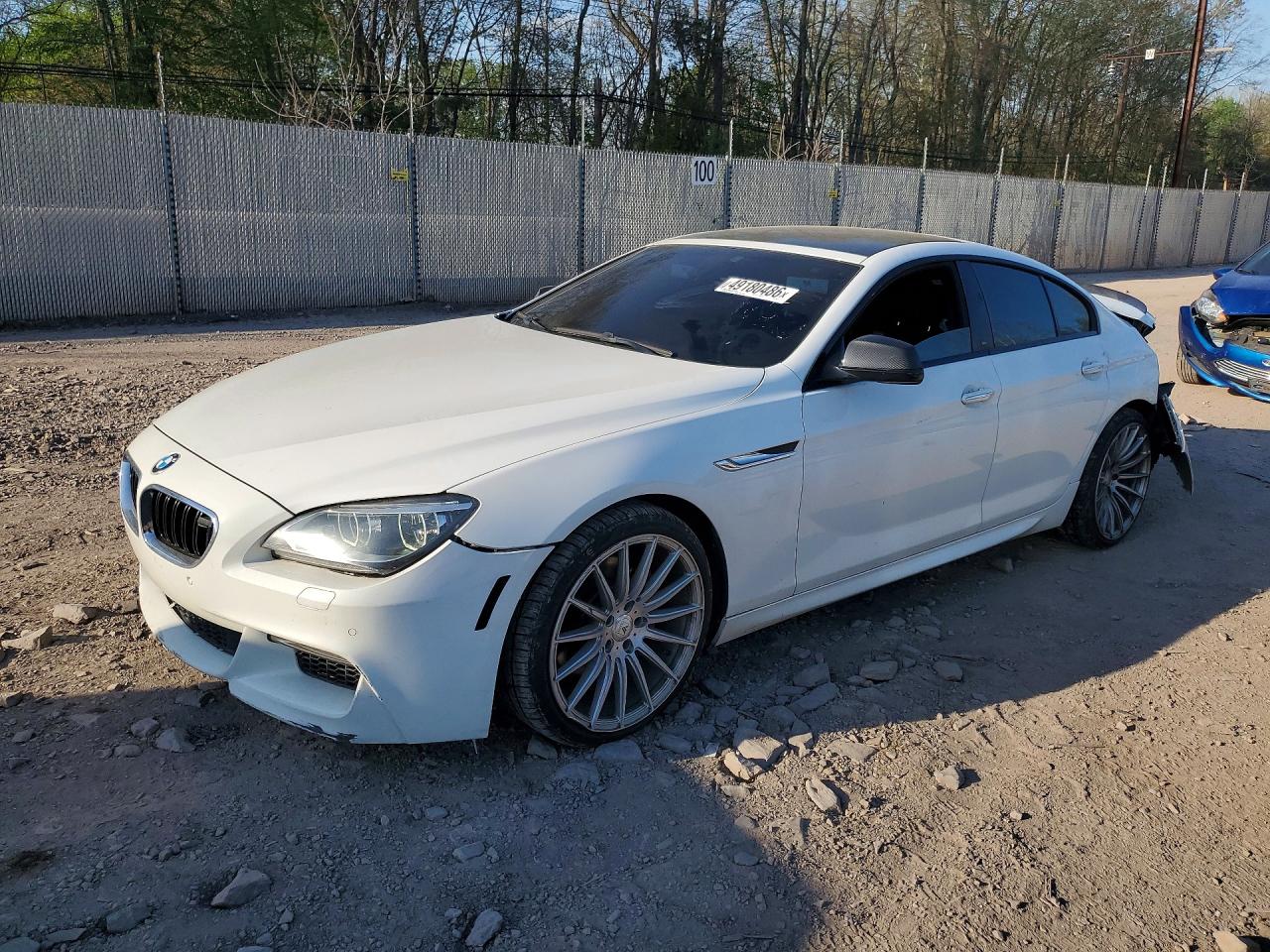 2015 BMW 6 series VIN WBA6B8C50FD453138 photo 1