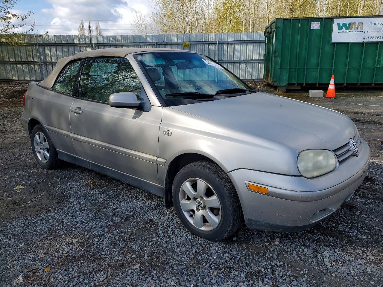 2001 Volkswagen Cabrio VIN 3VWDC21V01M816118 photo 4