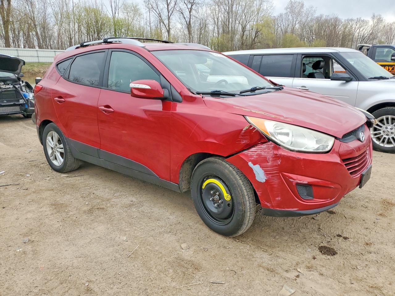 2012 Hyundai Tucson VIN KM8JU3ACXCU443154 photo 4