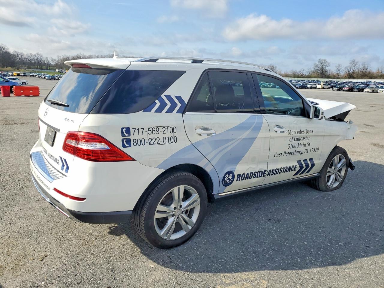 2015 Mercedes-Benz M-class VIN 4JGDA5HBXFA585007 photo 3