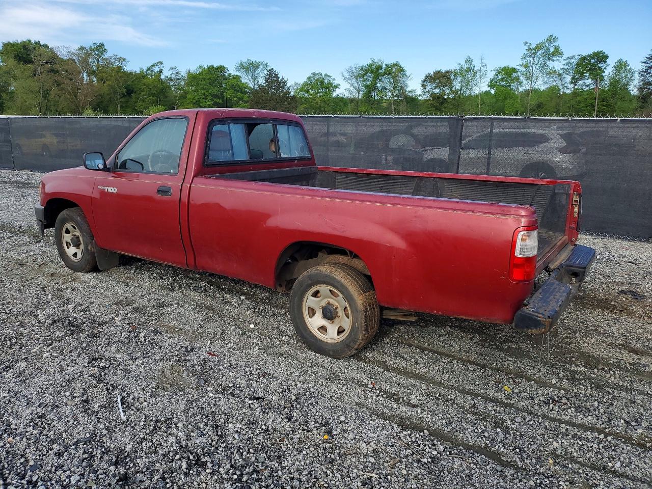 1993 TOYOTA T100 VIN JT4VD10A5P0001969 photo 2