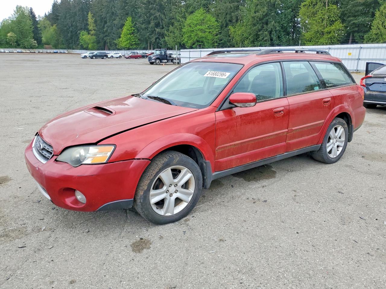 2005 Subaru LEGACY VIN 4S4BP67C054351137 photo 1