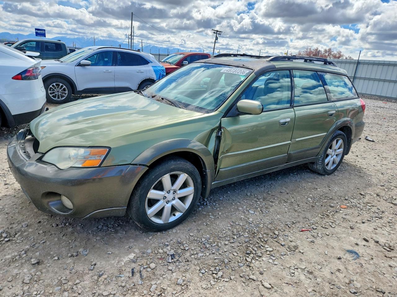 2006 Subaru LEGACY VIN 4S4BP62C667318599 photo 1