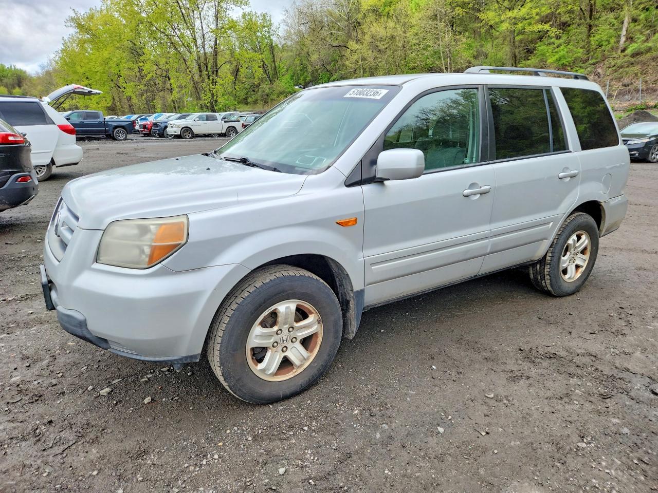 2008 Honda Pilot VIN 5FNYF182X8B055954 photo 1