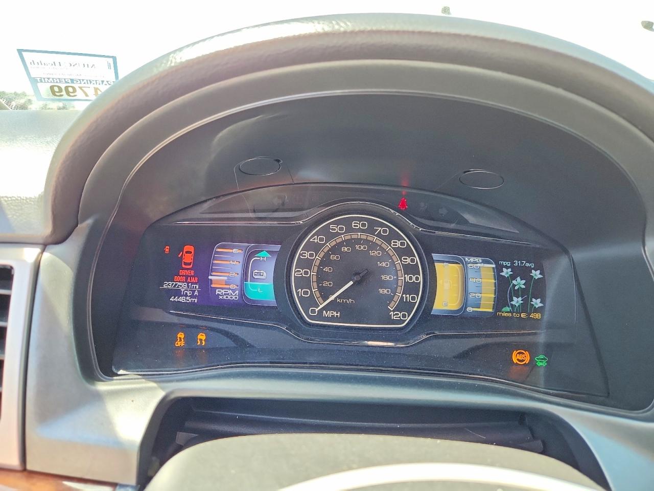2012 Lincoln Mkz VIN 3LNDL2L34CR820723 photo 9