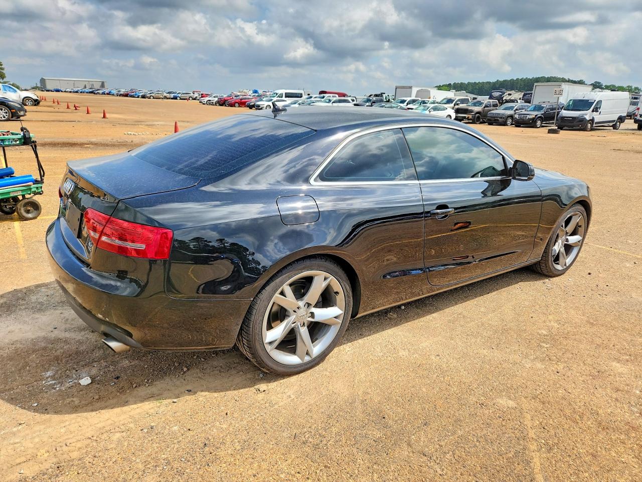 2010 AUDI A5 VIN WAUCKAFR3AA074833 photo 3