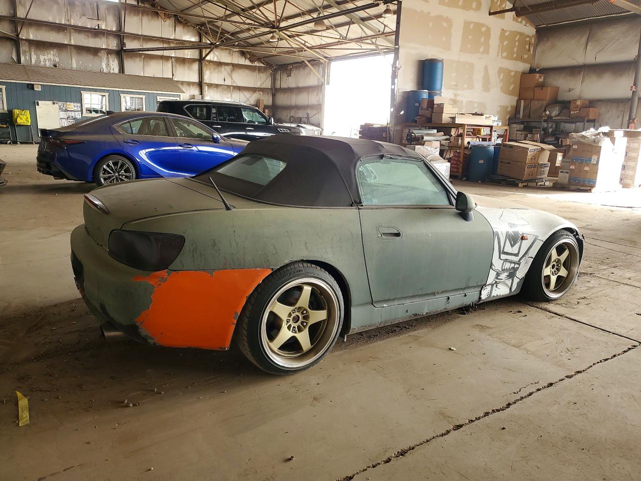 2002 HONDA S2000 VIN JHMAP11452T004925 photo 3