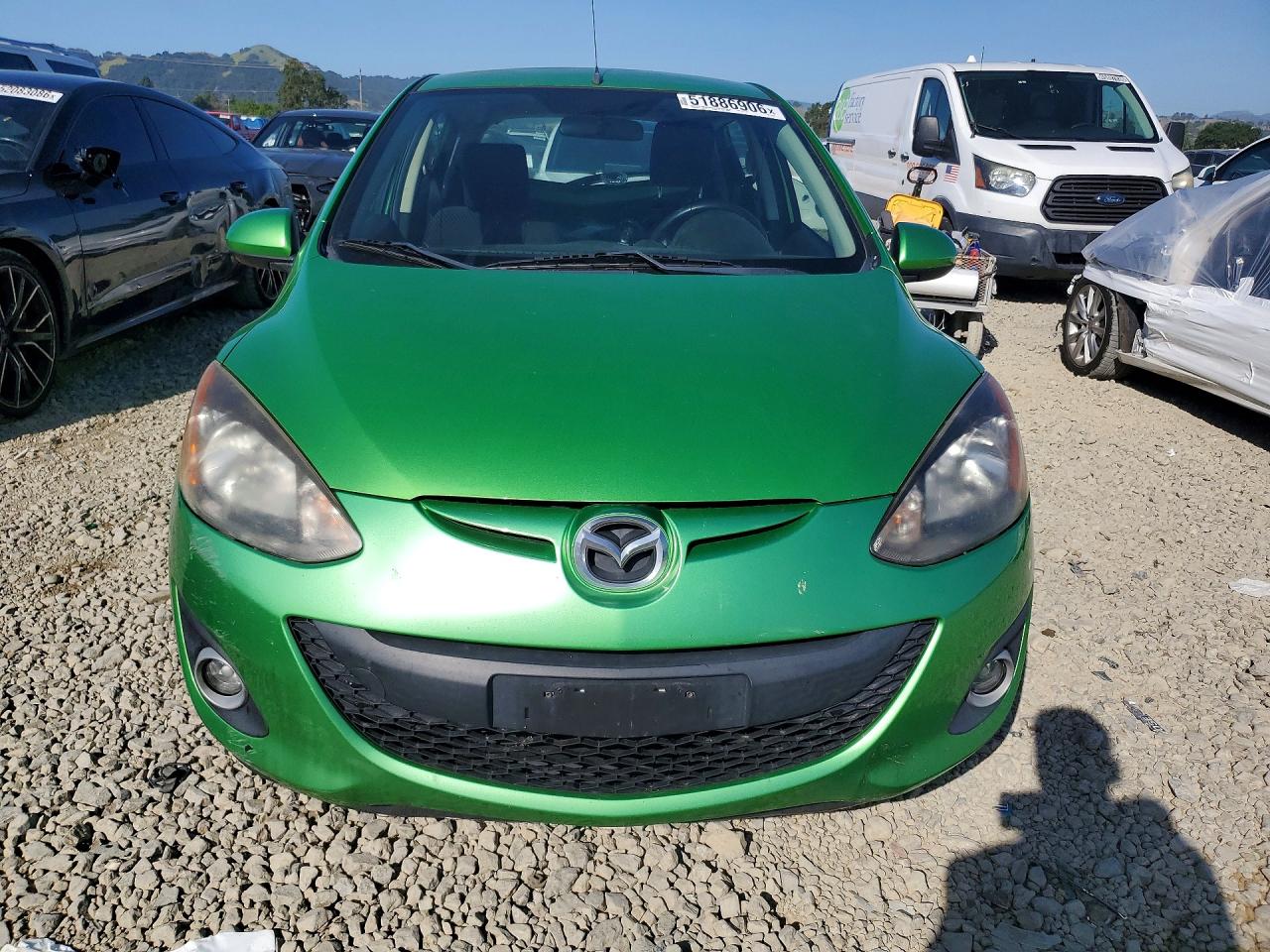 2011 Mazda 2 VIN JM1DE1HZ6B0115636 photo 5