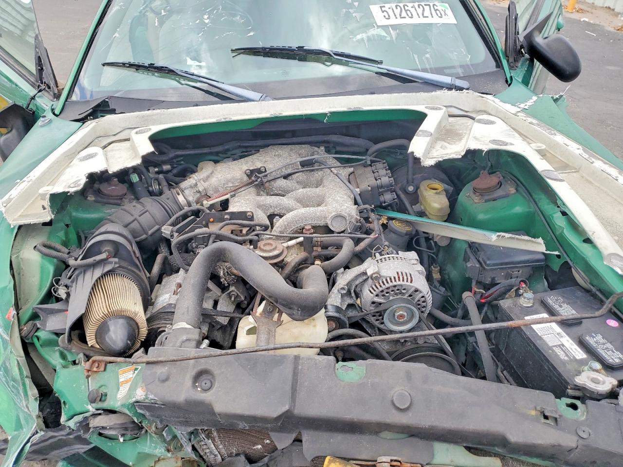 2000 Ford Mustang VIN 1FAFP4445YF162389 photo 11