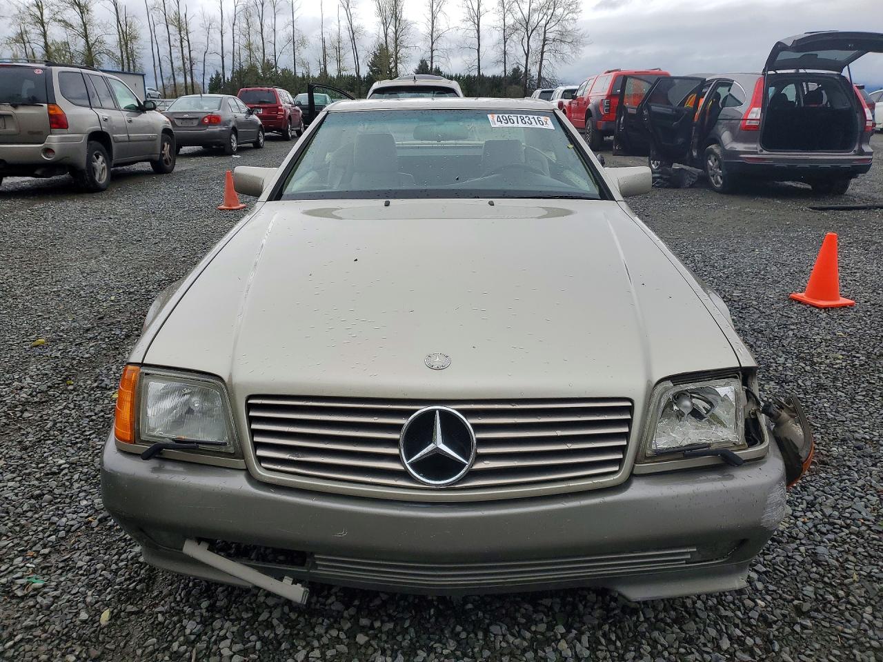 1991 Mercedes Sl-class VIN WDBFA61E6MF015639 photo 5