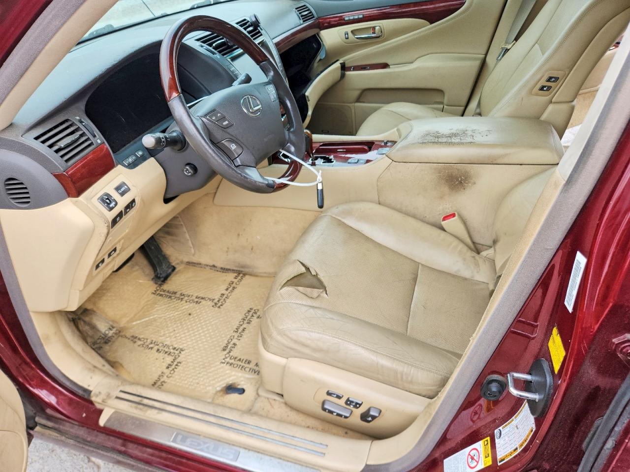 2009 Lexus Ls460 VIN JTHBL46F095086427 photo 7