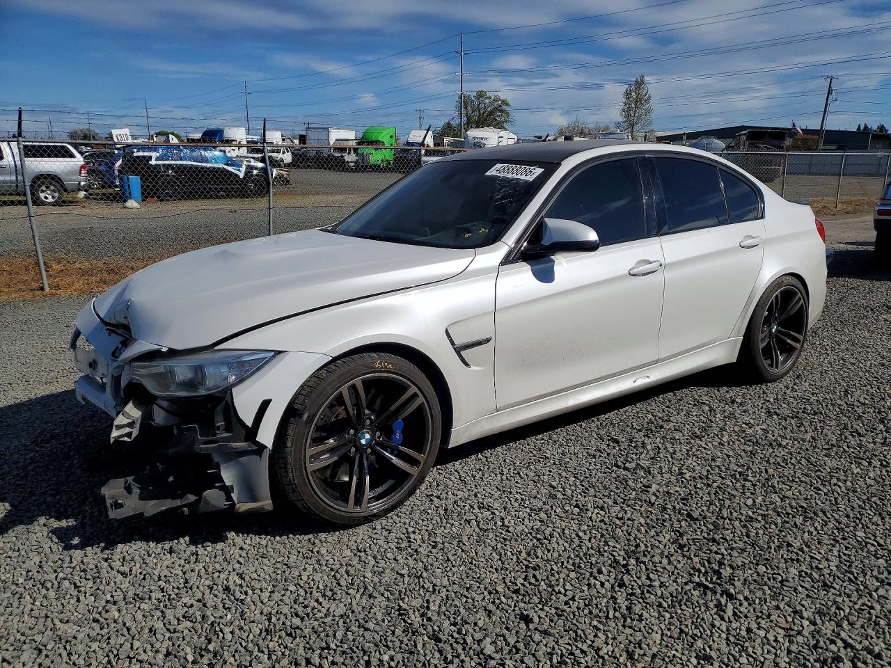 2015 BMW M3 VIN WBS3C9C59FP803382 photo 1