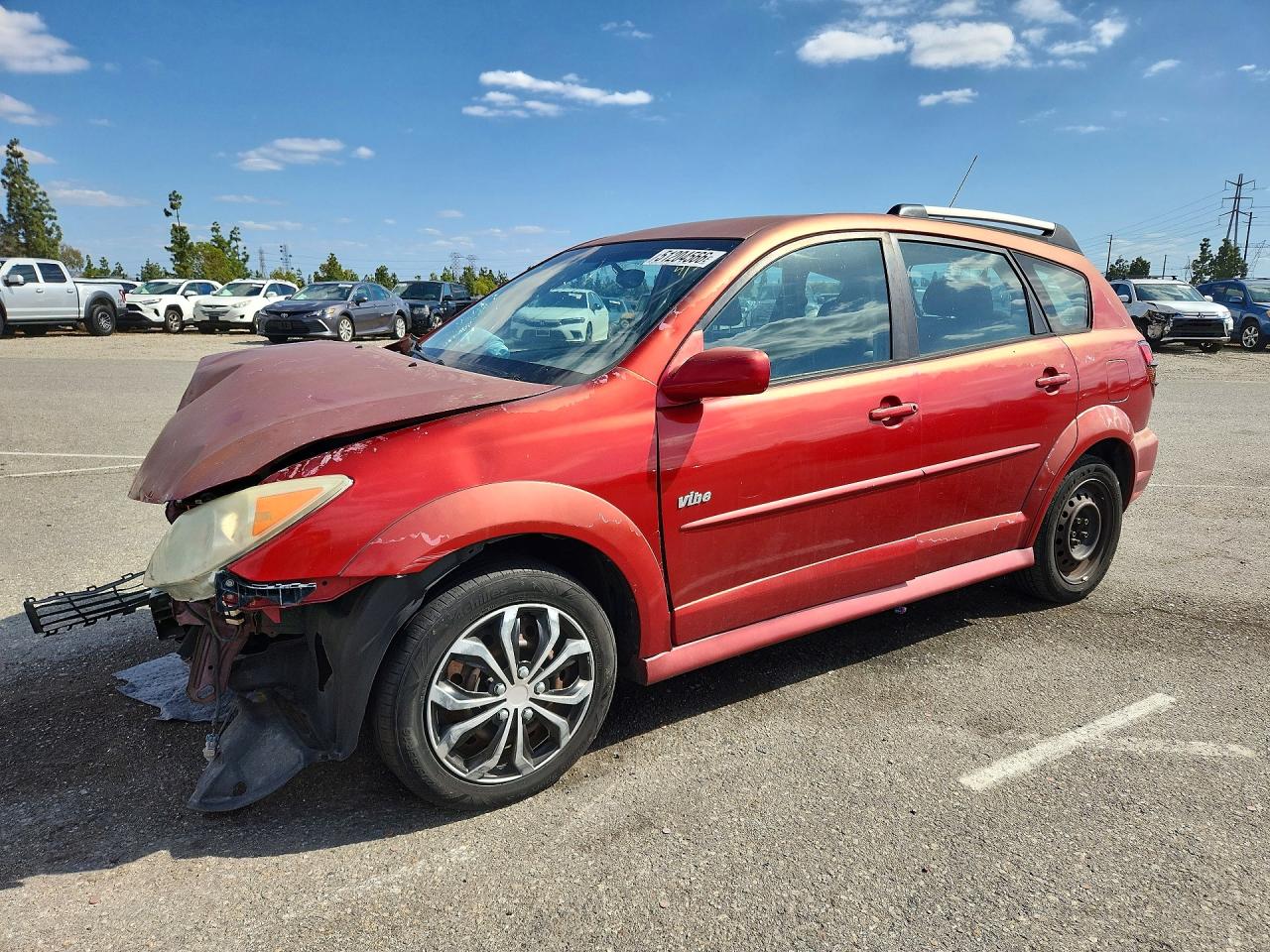 2006 Pontiac Vibe VIN 5Y2SL65816Z452254 photo 1