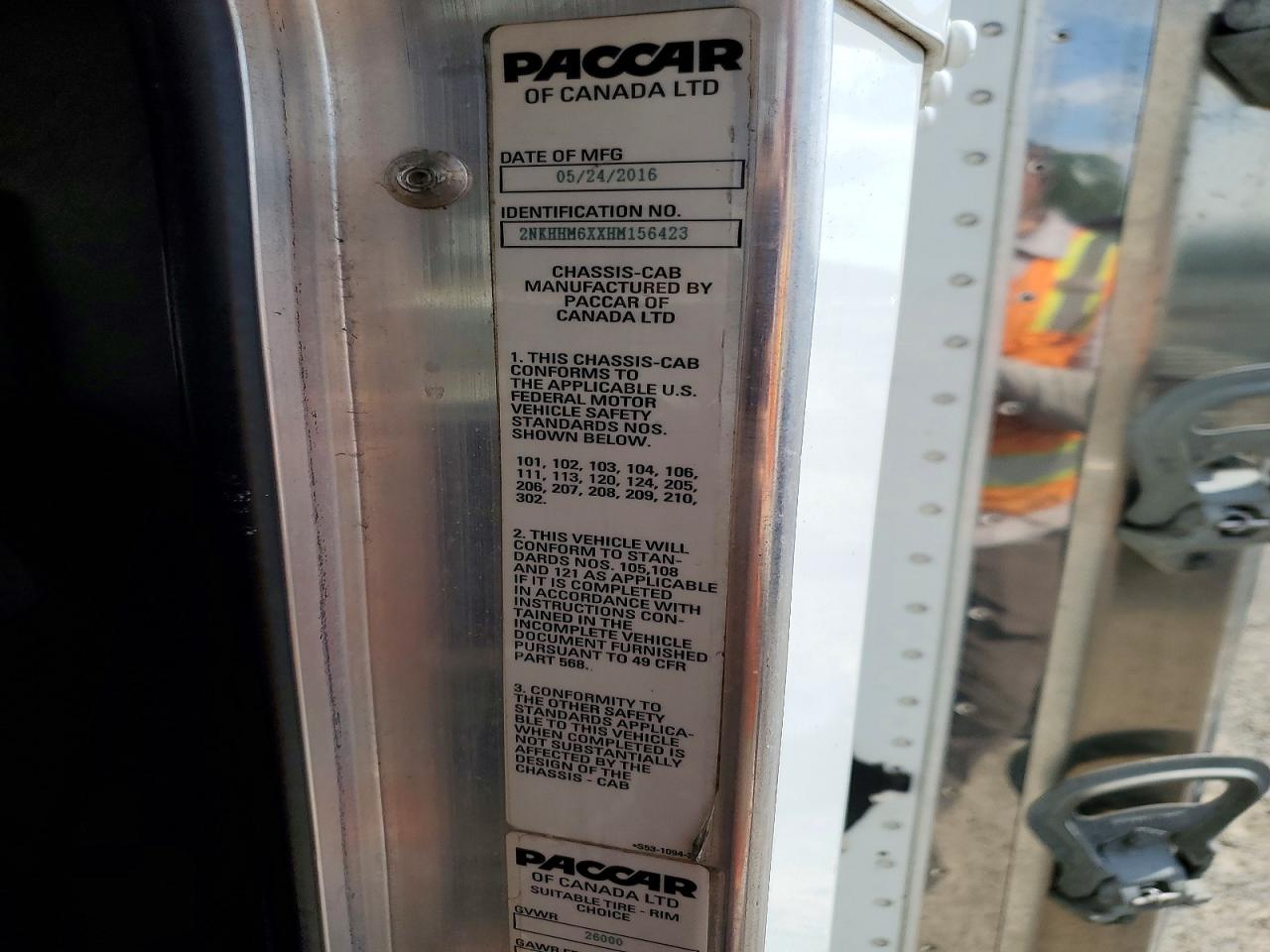 2017 KENWORTH All other VIN 2NKHHM6XXHM156423 photo 10