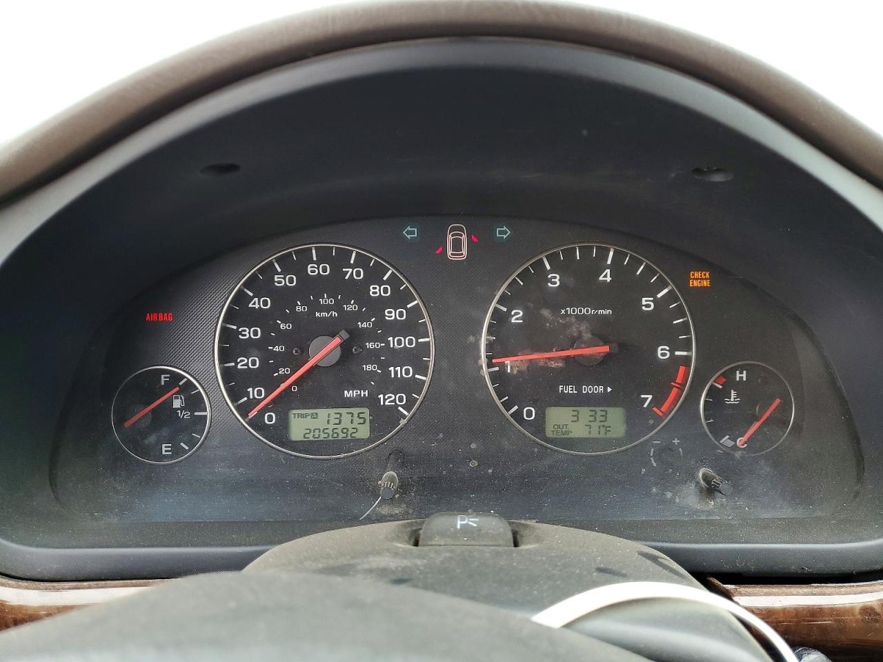 2003 SUBARU LEGACY VIN 4S3BH675336632157 photo 9