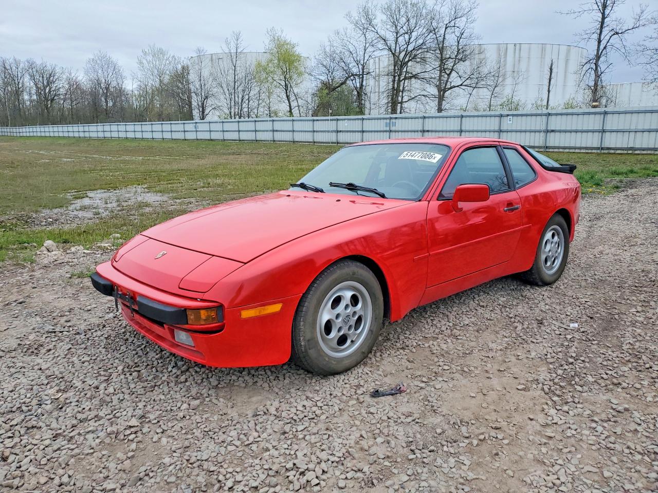 1987 Porsche 944 VIN WP0AB0946HN477387 photo 1