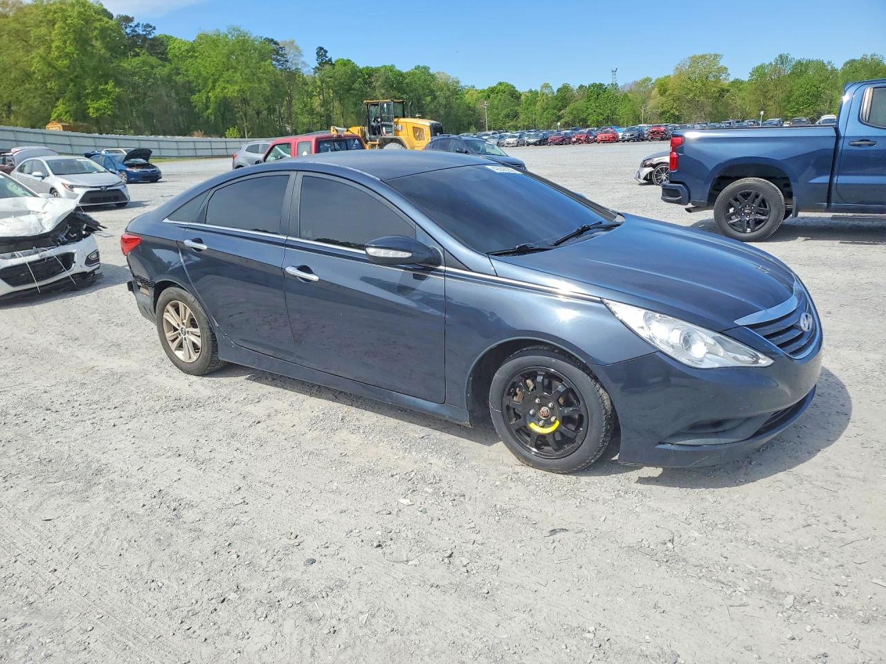 2014 Hyundai Sonata VIN 5NPEB4AC9EH853121 photo 4