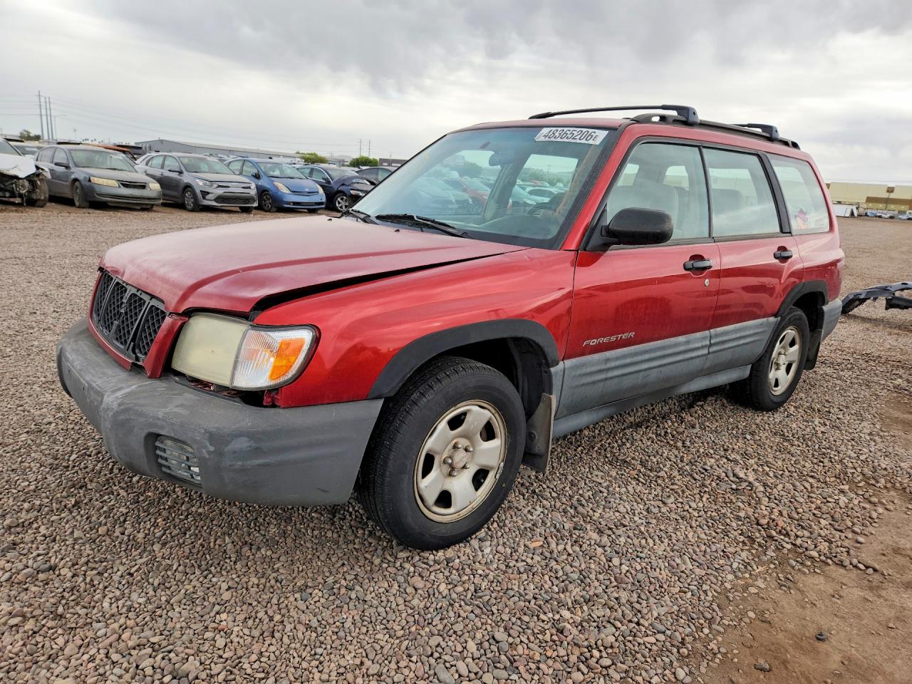 2002 SUBA Forester VIN JF1SF63502H717655 photo 1