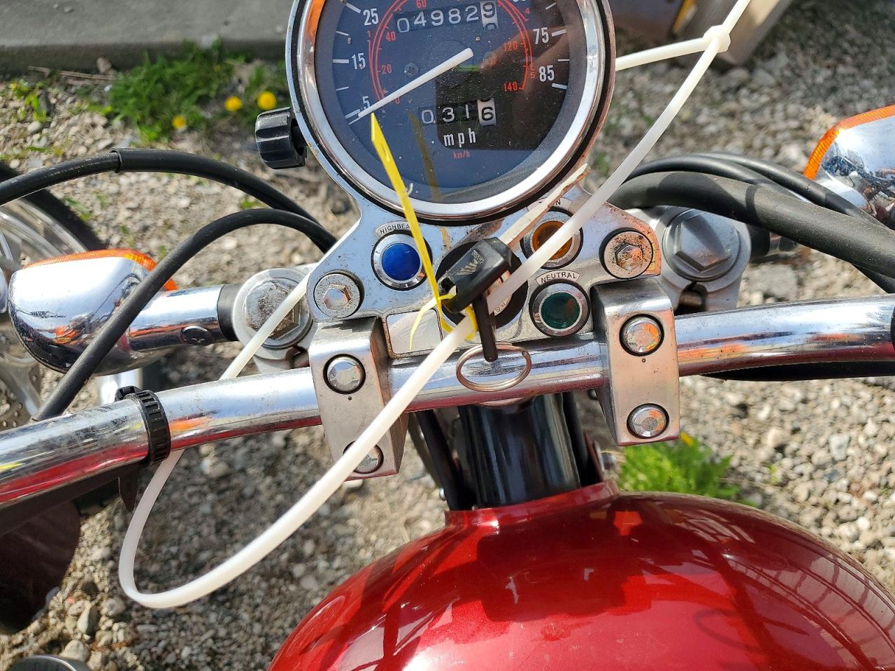 2004 HONDA Cm cycle VIN JH2MC13004K004111 photo 8
