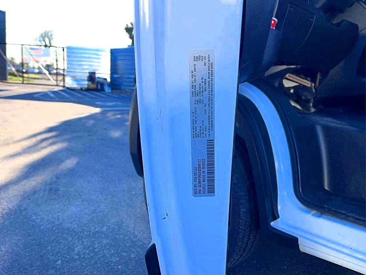 2025 Ram Promaster VIN 3C6MRVHG4SE549112 photo 10
