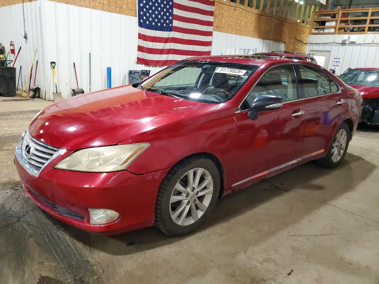 2012 Lexus ES350 VIN JTHBK1EG4C2508798 photo 1
