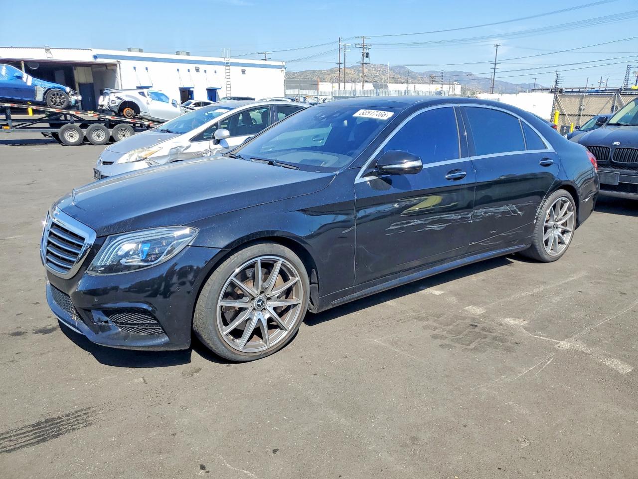 2016 Mercedes-Benz S class VIN WDDUG8CBXGA245147 photo 1