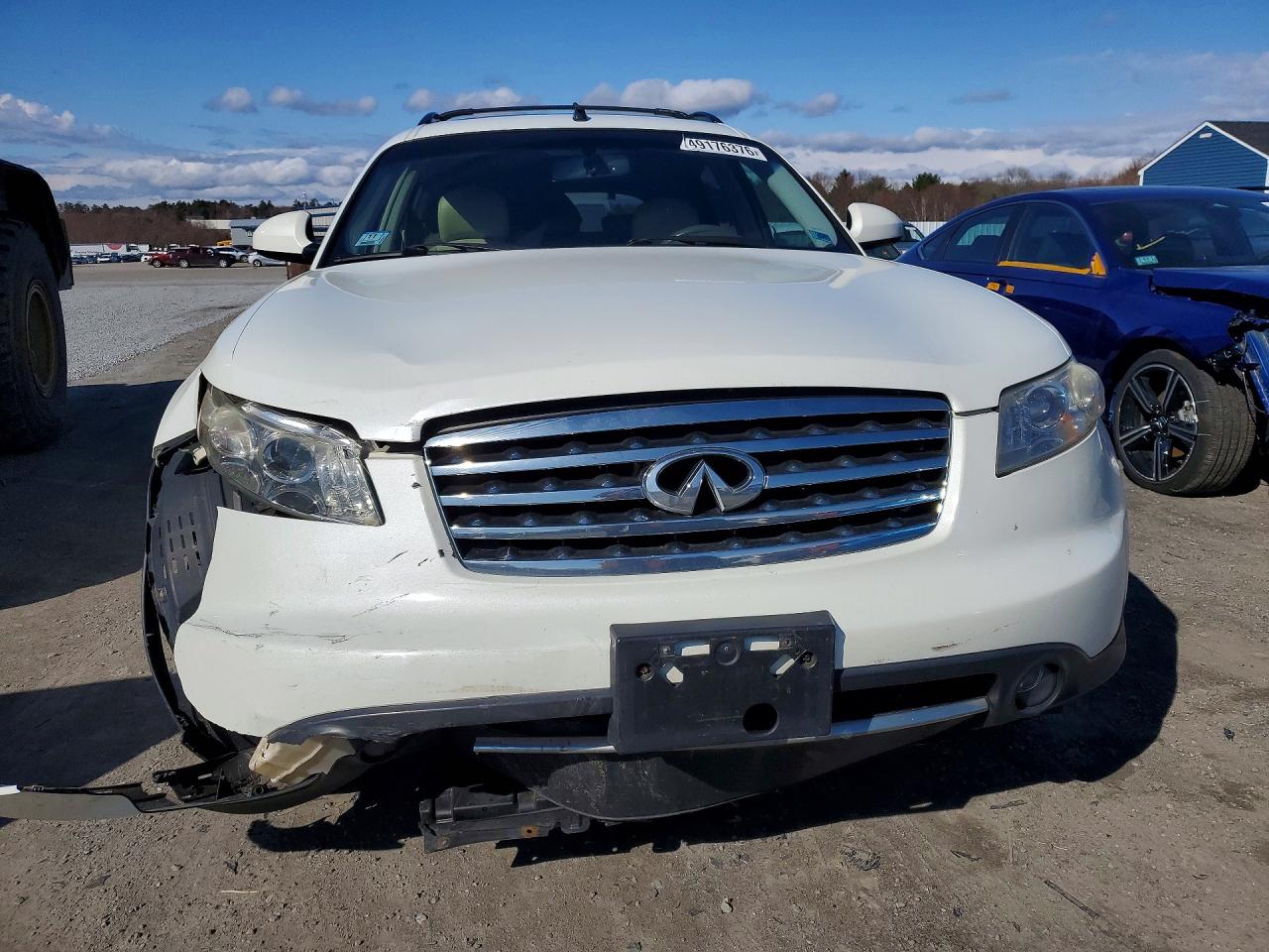 2007 Infiniti Fx35 VIN JNRAS08W67X201104 photo 5