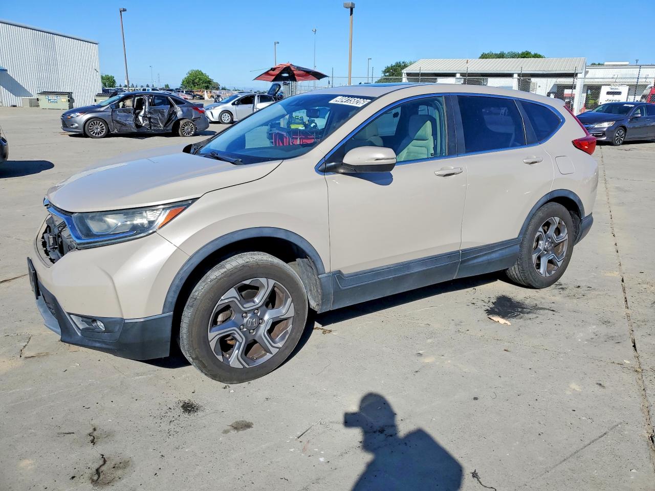 2017 Honda Crv VIN 5J6RW2H50HL074427 photo 1