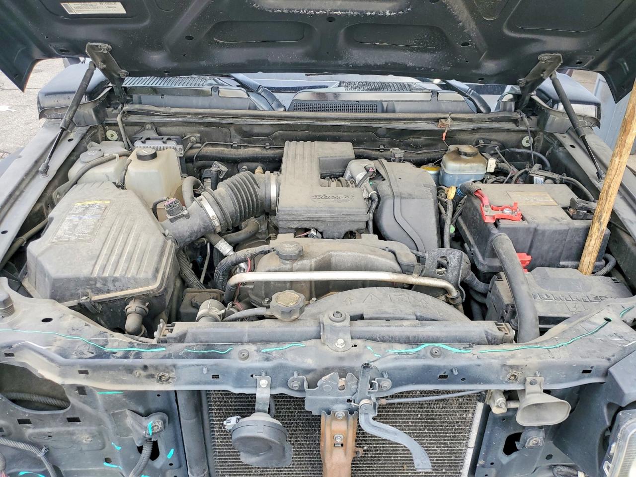 2007 HUMMER H3 VIN 5GTDN13E578217256 photo 12