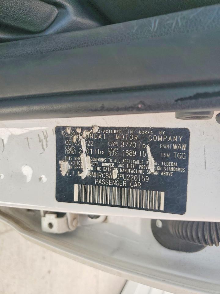 2023 Hyundai Venue VIN KMHRC8A30PU220159 photo 12