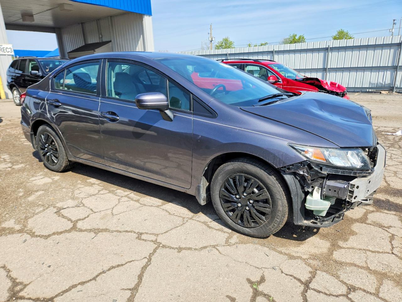 2014 Honda Civic VIN 2HGFB2F57EH515844 photo 4
