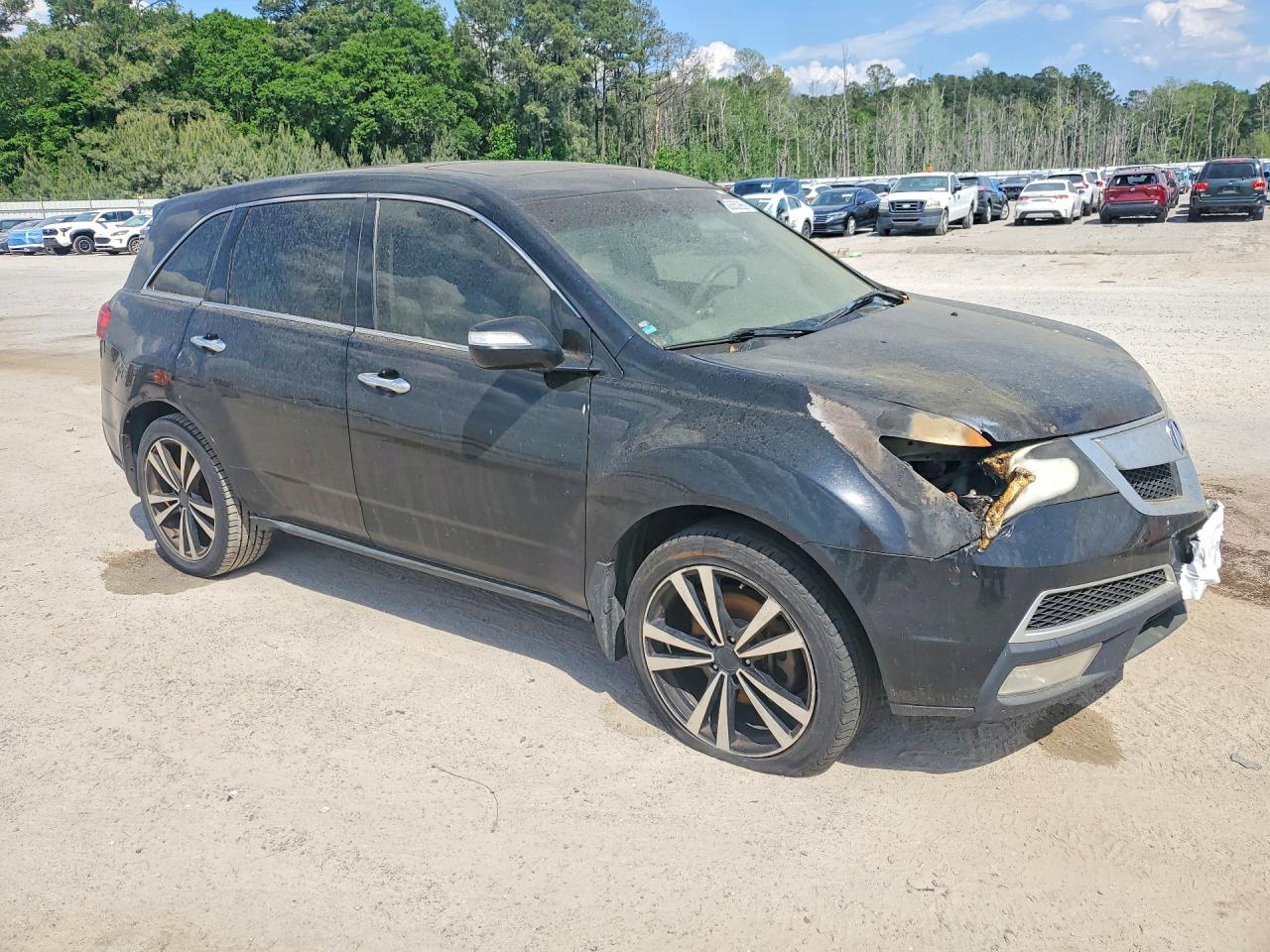 2013 Acura Mdx VIN 2HNYD2H44DH507053 photo 4