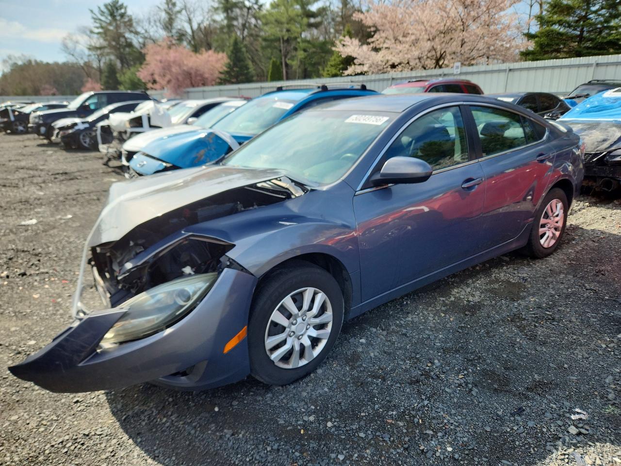2011 Mazda 6 VIN 1YVHZ8BH8B5M07168 photo 1