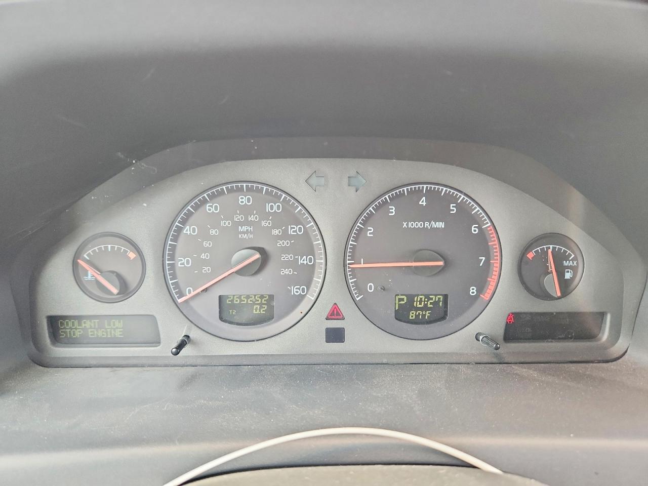 2002 VOLV V70 VIN YV1SZ58D521057384 photo 9