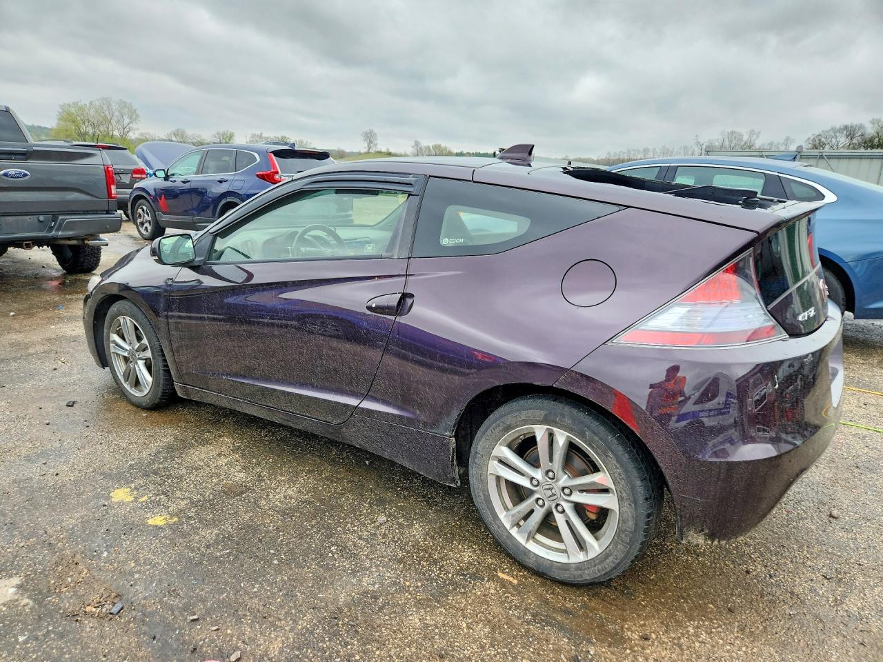 2013 Honda Cr-z VIN JHMZF1C61DS002411 photo 2