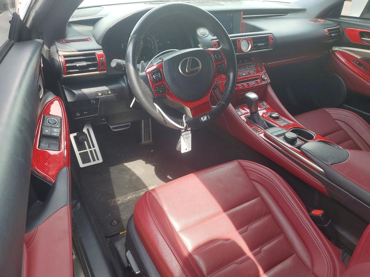2017 Lexus Rc VIN JTHHA5BC5H5005616 photo 8