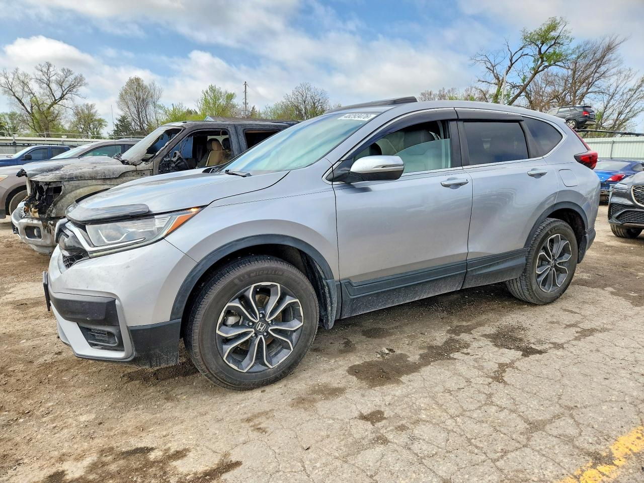 2020 Honda Crv VIN 5J6RW2H80LL021116 photo 1