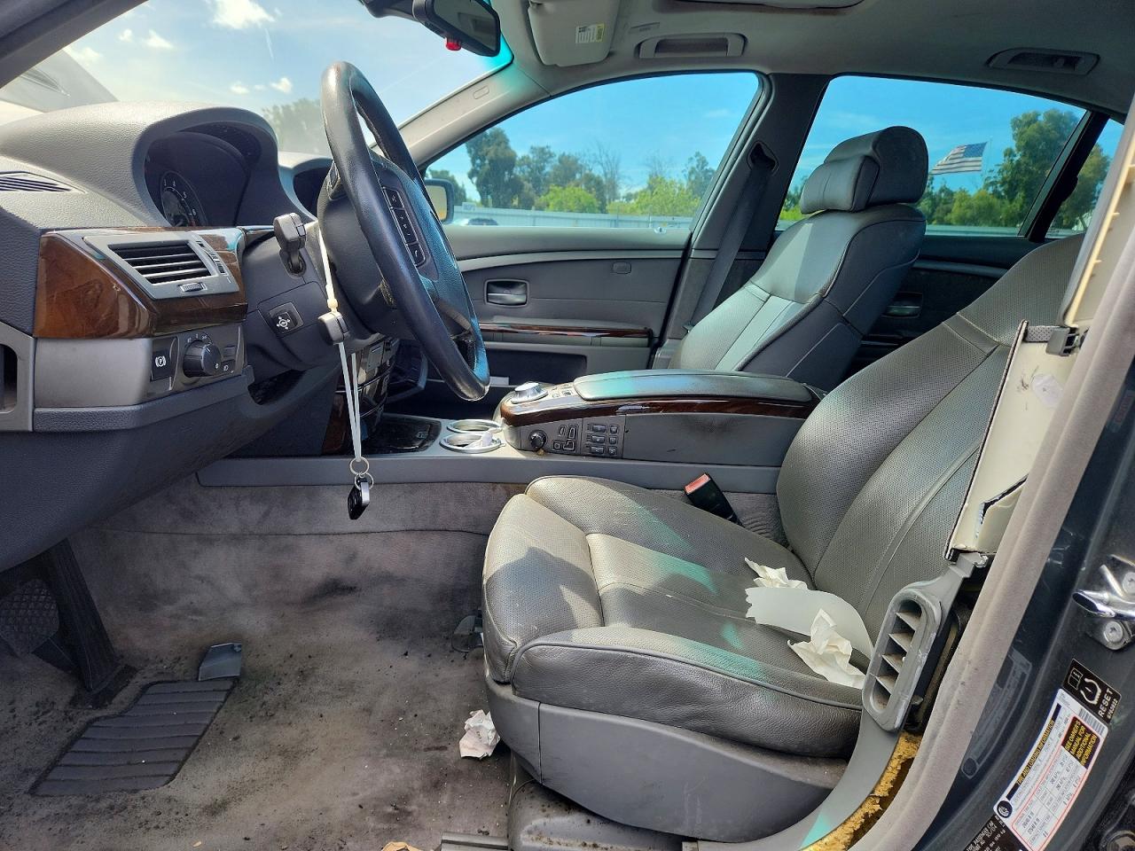 2005 BMW 7 series VIN WBAGN63565DS57378 photo 7