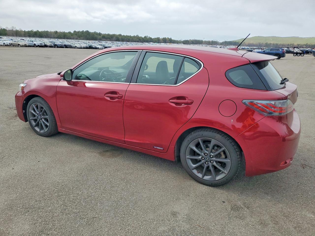 2012 Lexus Ct 200 VIN JTHKD5BH6C2075466 photo 2